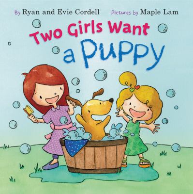 Two girls want a puppy