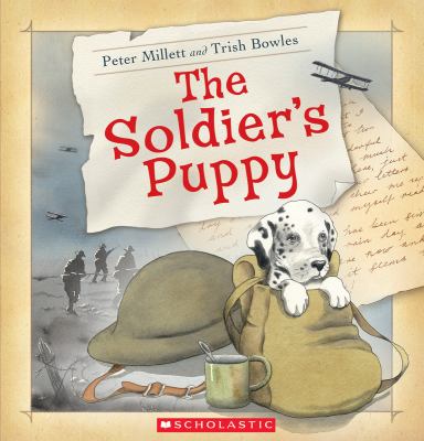 The soldier's puppy