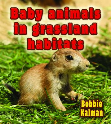 Baby animals in grassland habitats