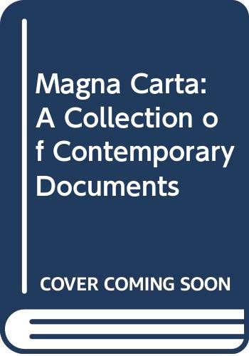 Magna carta : a collection of contemporary documents