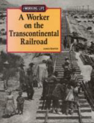 A worker on the transcontinental railroad