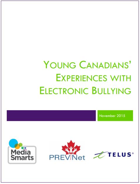 Young Canadians' experiences with electronic bullying