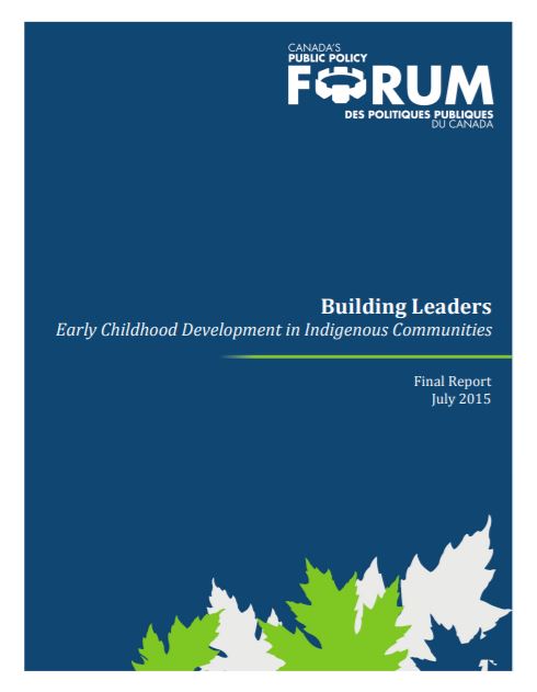 Building leaders : early childhood development in indigenous communities : final report
