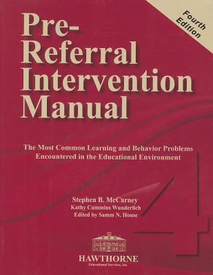 The pre-referral intervention manual