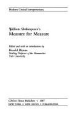 William Shakespeare's Measure for measure
