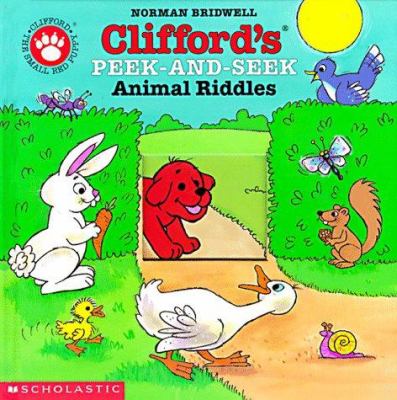 Clifford's peek-and-seek animal riddles