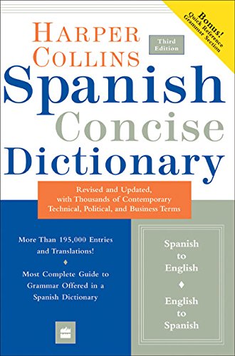 Spanish dictionary plus grammar.