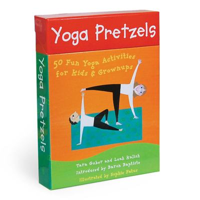 Yoga pretzels : 50 fun yoga activities for kids & grownups