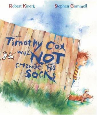 Timothy Cox will not change his socks