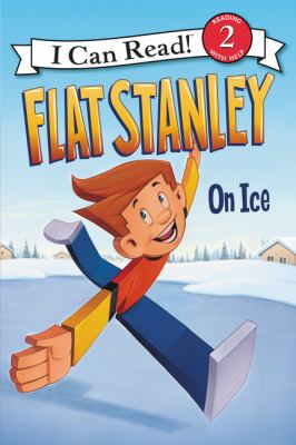 Flat Stanley on ice