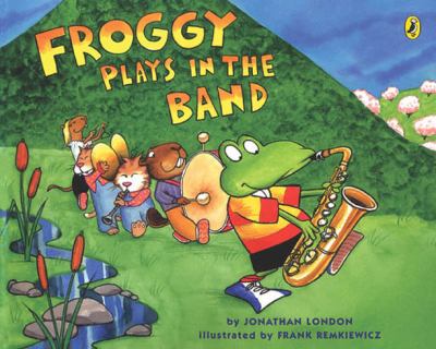 Froggy plays in the band