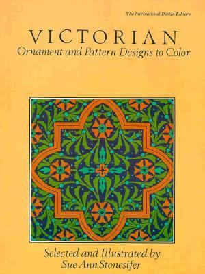 Victorian ornament and pattern designs to color