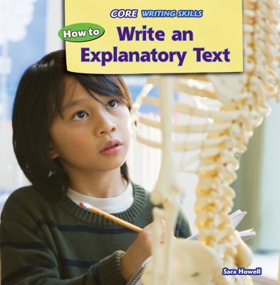 How to write an explanatory text