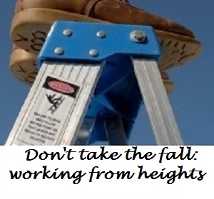 Don't take the fall : working from heights.