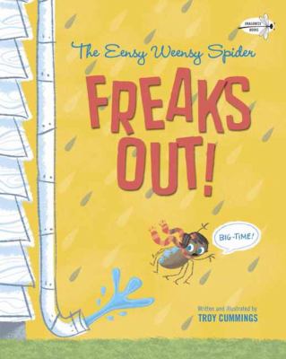 Eensy weensy spider freaks out! big-time!