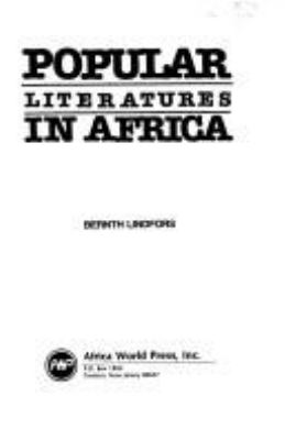 Popular literatures in Africa