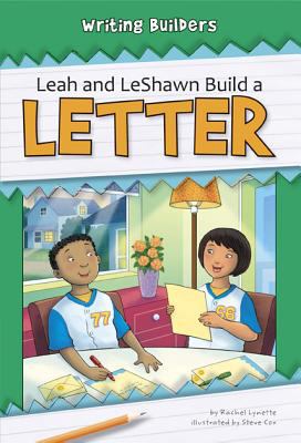 Leah and LeShawn build a letter