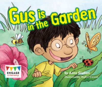 Gus is in the garden