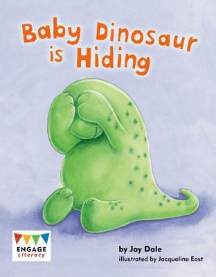 Baby dinosaur is hiding