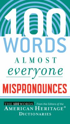 100 words almost everyone mispronounces