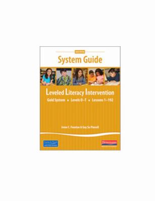 Fountas & Pinnell leveled literacy intervention. LLI Gold system, levels O-T, lessons 1-192 [grade 4]
