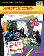 Content literacy lessons and texts for comprehension across the curriculum