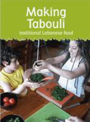 Making tabouli : traditional Lebanese food
