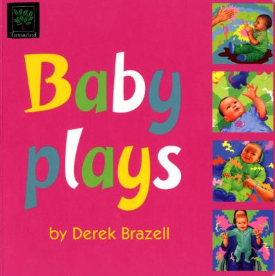 Baby plays