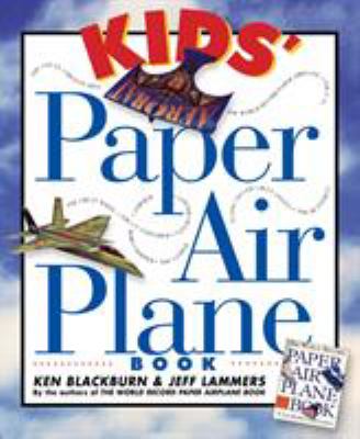 Kids' paper airplane book