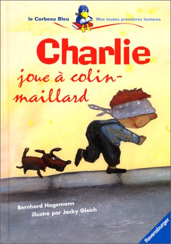 Charlie joue à colin-maillard