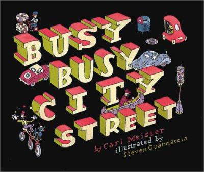 Busy, busy city street