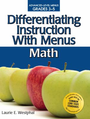 Differentiating instruction with menus. Math /