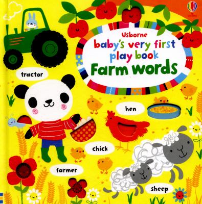 Baby's very first play book farm words