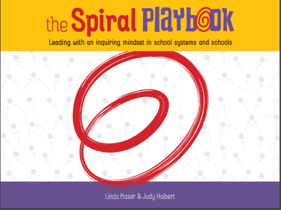 The spiral playbook : leading with an inquiring mindset in school system and schools