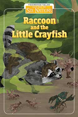 Raccoon and the little crayfish