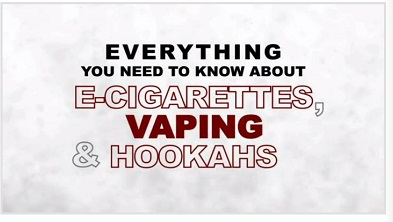Everything you need to know about e-cigarettes, vaping and hookahs