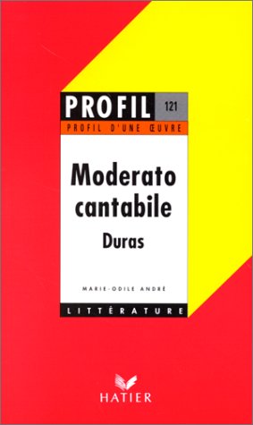 Moderato cantabile (1958), Marguerite Duras : résumé, personnages, thèmes