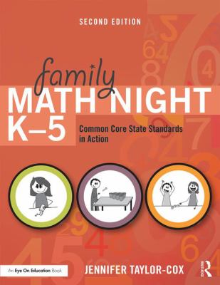 Family math night K-5 : Common Core state standards in action