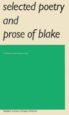 Selected poetry and prose of William Blake