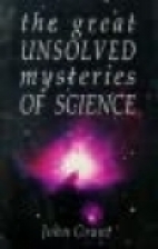 The great unsolved mysteries of science