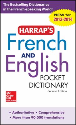 Harrap's French and English pocket dictionary.