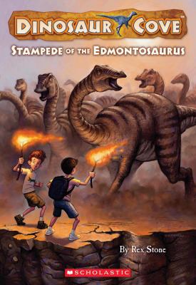 Stampede of the edmontosaurus