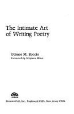 The intimate art of writing poetry
