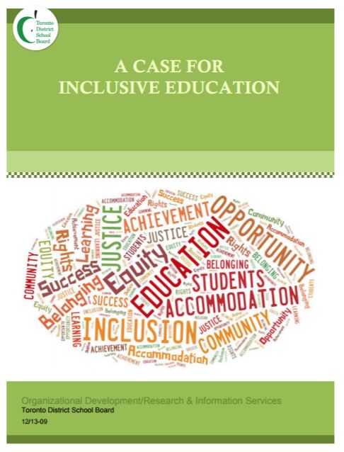 A case for inclusive education