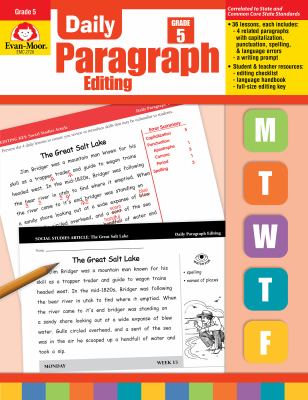 Daily paragraph editing : grade 5