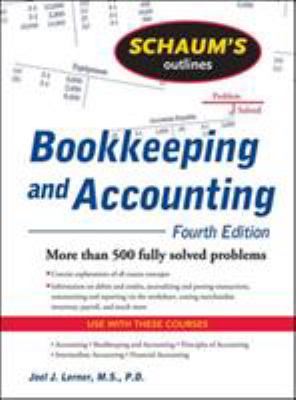 Schaum's outline of bookkeeping and accounting