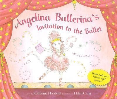 Angelina Ballerina's invitation to the ballet