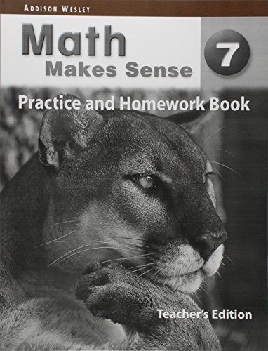 Math makes sense 7 : practice and homework book