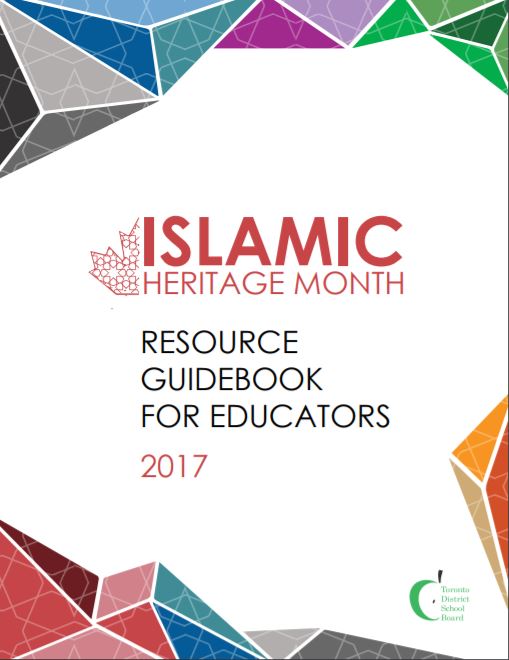 Islamic Heritage month guidebook for educators 2017