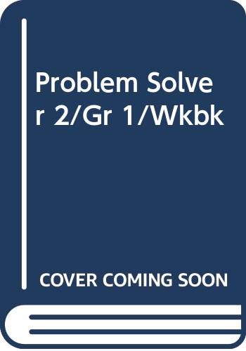 Problem solver II. Student workbook [grade 1] /